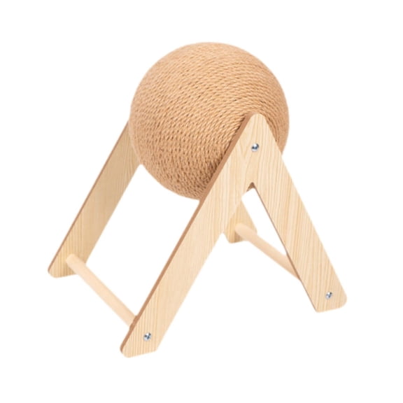 balikha Cat Scratcher Interactive Pet Toy Playing Protect Sofa Floor Exercise Pet Claw Sharpening Entertaining for Kitten Indoor Cats S