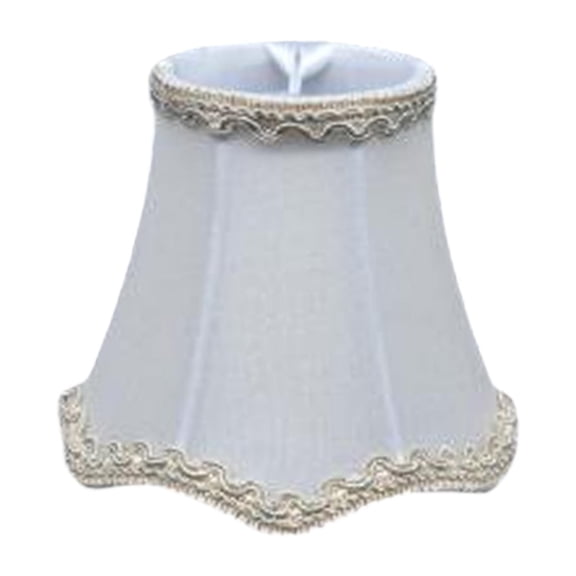 balikha Cloth Chandelier Lamp Shade Wall Lamp Cover Romantic Easily Install Decorative Lightweight Elegant Accessories Clip on A