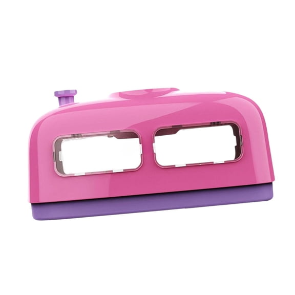 balikha Egg Incubator 8 Hatching Incubator, Sturdy Temperature Control Manual Egg Turning Chicken Hatcher for Pigeon Goose Duck Birds Pink