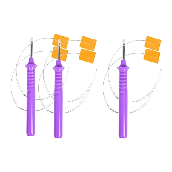 balikha Embroidery Punch Embroidery Weaving Tools for Thread Lightweight Threader for Embroidery Floss Beginners Adults