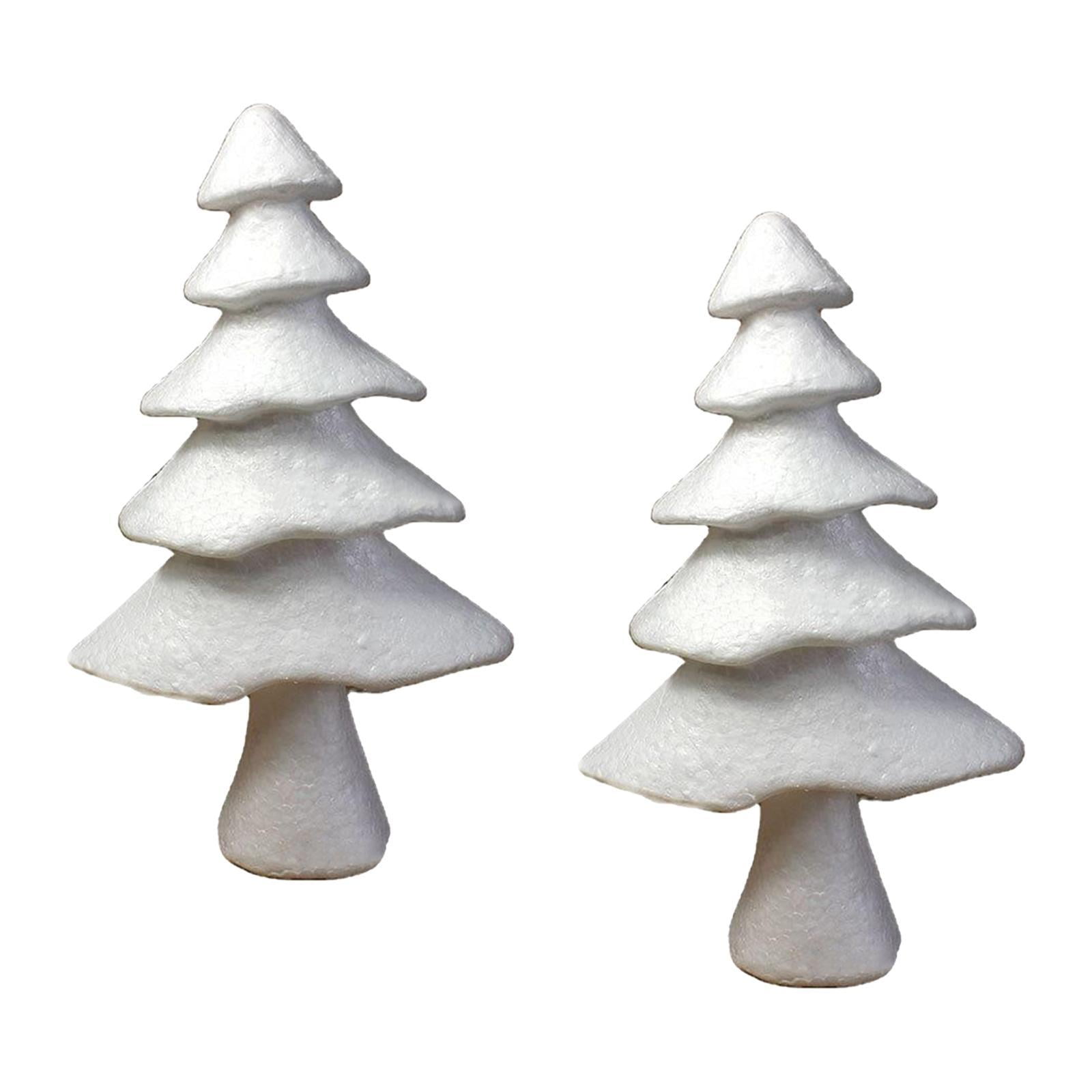 balikha Foam Christmas Trees DIY Home Crafts Home Decors Simple Design Foam Crafts Desktop Ornaments for Party Living Room Bedroom 40cmx24cmx10.3cm