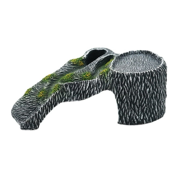 balikha Hiding Turtles House Multifunctional Pet Habitats Tank Accessories Habitat Tortoise Hideout Cave Shelter Spacious for Turtles S