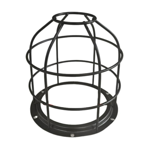 balikha Light Bulb Cage Guard Protector Versatile Practical Protection Accessories Easy Installation for Alarm Light Bulb Lampshade Black