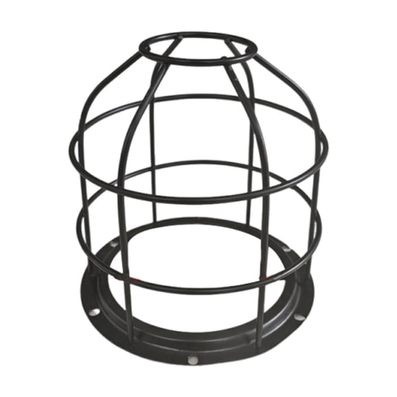 balikha Light Bulb Cage Guard Protector Versatile Practical Protection Accessories Easy Installation for Alarm Light Bulb Lampshade Black