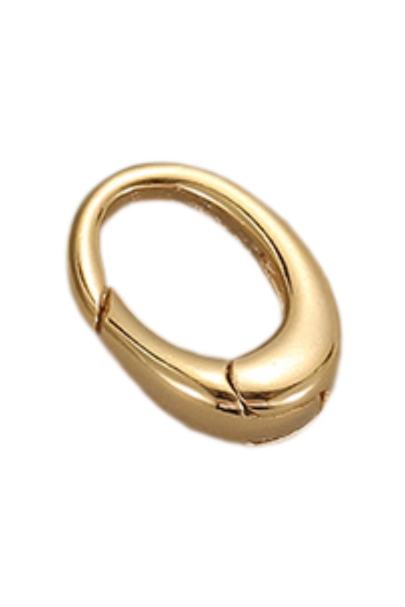 Lobster Clasp Connector Snap Replacement Decorative Versatile Crafts Fastener DIY for Gift Necklace Keychains Bracelets Party Small Oval