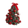 thumbnail image 1 of balikha Mini Halloween Christmas Tree, Lighted Tabletop Artificial Xmas Tree, Small Tree Light Up with Lights, for Holiday Home Decor A, 1 of 9