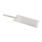 balikha Platinized Titanium Mesh Titanium Anode Jewelry Plating Tool Grid for Manufacturing Electrolysis Good Electrical Conductivity 6cmx15cm With handle