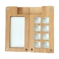 thumbnail image 1 of balikha Portable Watercolor Palette Box Paint Palette Tray 8 Grids Mini Wood Travel Watercolor Palette for Beginners Students Gouache No Clip, 1 of 9