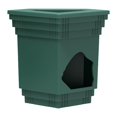 thumbnail image 1 of balikha Reptile Hideout Hide Cave Hanging Food Bowl Decoration Humidifying Shelter Terrarium Habitat for Bearded Dragon Leopard Gecko Green, 1 of 9