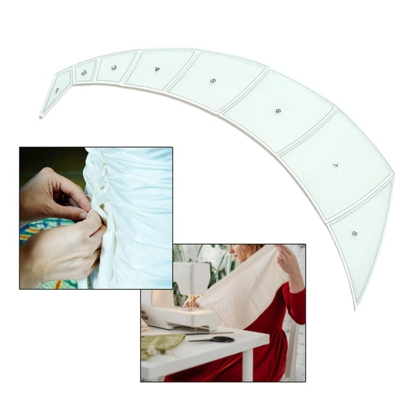balikha Rhombus Premium Acrylic Quilting Template Kit Patchwork Cutting Frames Quilt Ruler for Domestic Sewing Machine Pattern Maker DIY Cutting Craft Kit - S S
