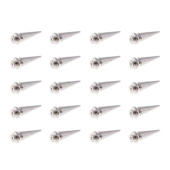 balikha Rivets Cone Pattern Rivets Punk Shoes Clothing Bags Decor DIY ...
