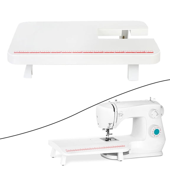 balikha Sewing Machine Board, Extension Table Board for Singer Sewing Machine 4411 4423 4432 5511 5523, Portable Sewing Machine Accessories , White
