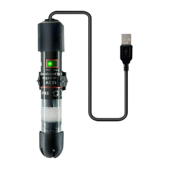 balikha Small Tank Heater Aquarium Heater Display Controller Heating Rod Intelligent Automatic Heating Tool with Temp Controller