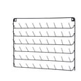 thumbnail image 1 of balikha Thread Holder Wall Mounted Thread Storage Metal Portable Embroidery Thread Rack Spool Holder Shelf for Tailors Braid Knitting Black, 1 of 9