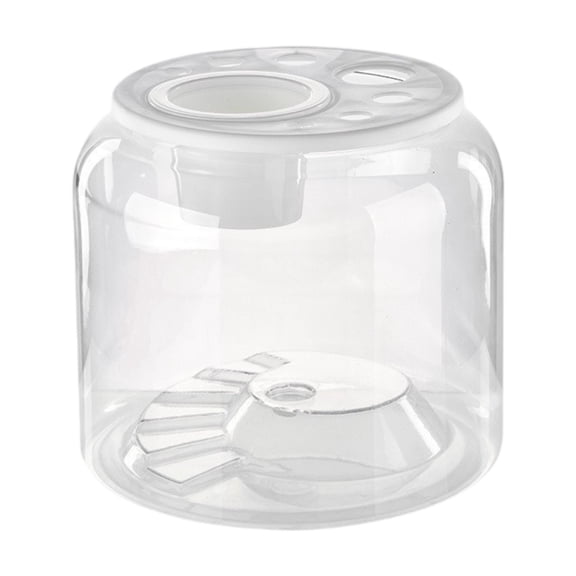 balikha Turtle Container Desk Versatile Step Terrarium for Dorm Farmhouse Restaurant L with lid