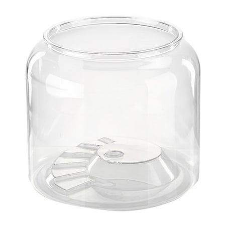 balikha Turtle Container Desk Versatile Step Terrarium for Dorm Farmhouse Restaurant L without lid