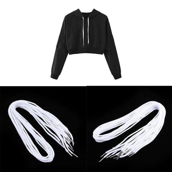 balikha Universal Rope Belt Replacement Drawstring Cord Decorative String for Pants/Coats/Jackets Windbreakers, Sweatpants, Shoe Laces, Hats, Curtains, 20Pcs