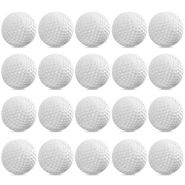 balls 24PCS Plastic Golf Balls for Outdoor and Indoor Training (1.61X1.61X1.61Inch)