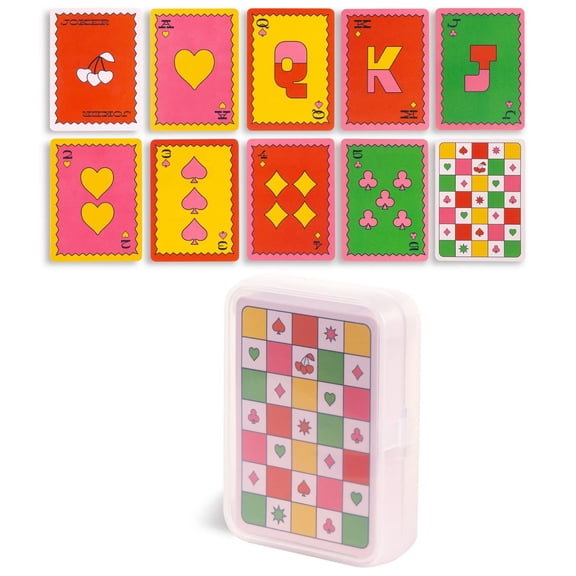 ban.do Game On! Waterproof Playing Cards, Standard 52 Deck of Cards, Waterproof Cards with Storage Case