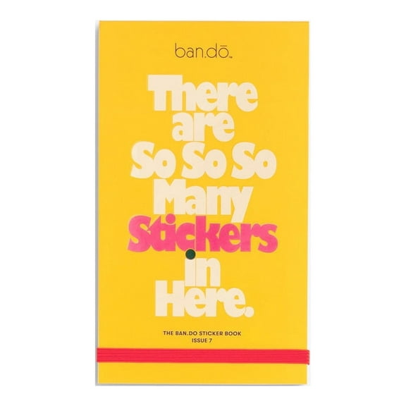 ban.do Planner Sticker Book with Over 700 Assorted Stickers, 35 Pages of Colorful Unique Stickers for Journals/Calendars, Issue 7