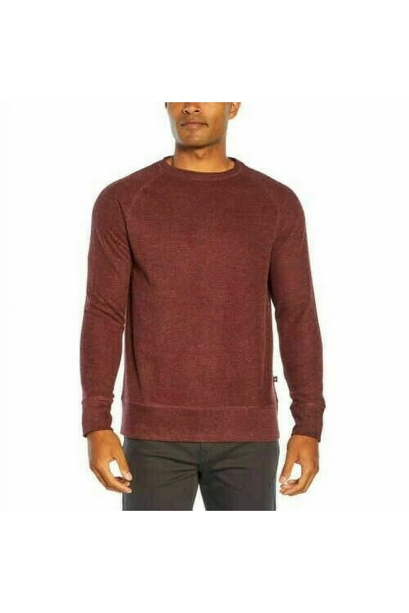 mens crew pull over purple burgundy Size L