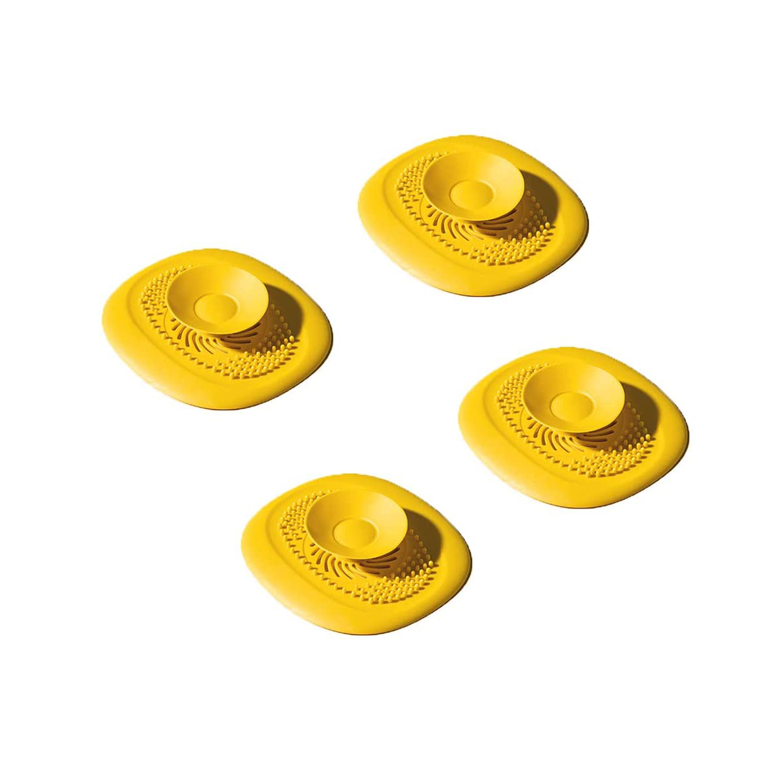 bangyoudaoo 4 pcs Floor Drain Cover Shower Drain Stopper Bathtub Drain