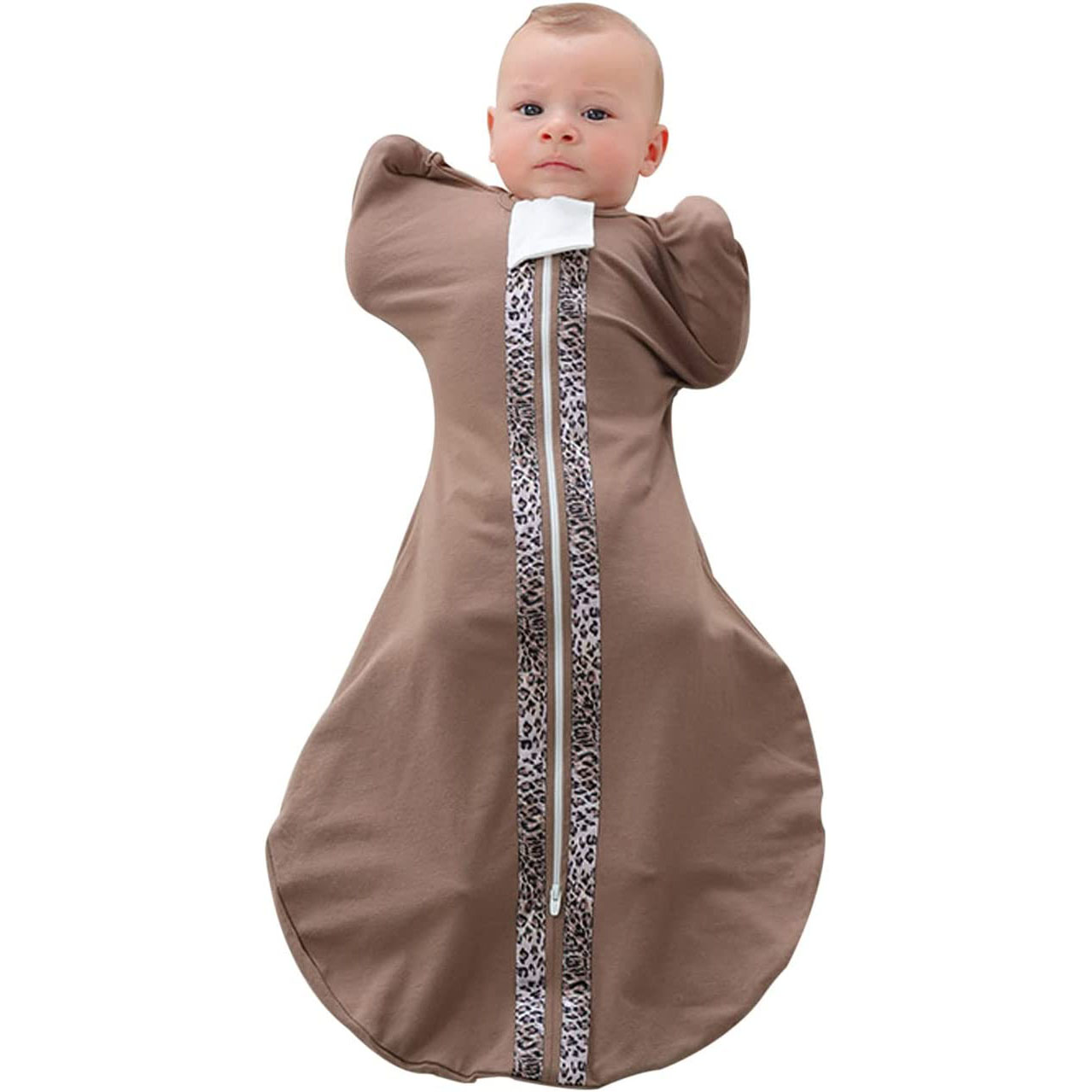 bangyoudaoo Baby Wearable Blanket Newborn Swaddle with Arms Up Cotton