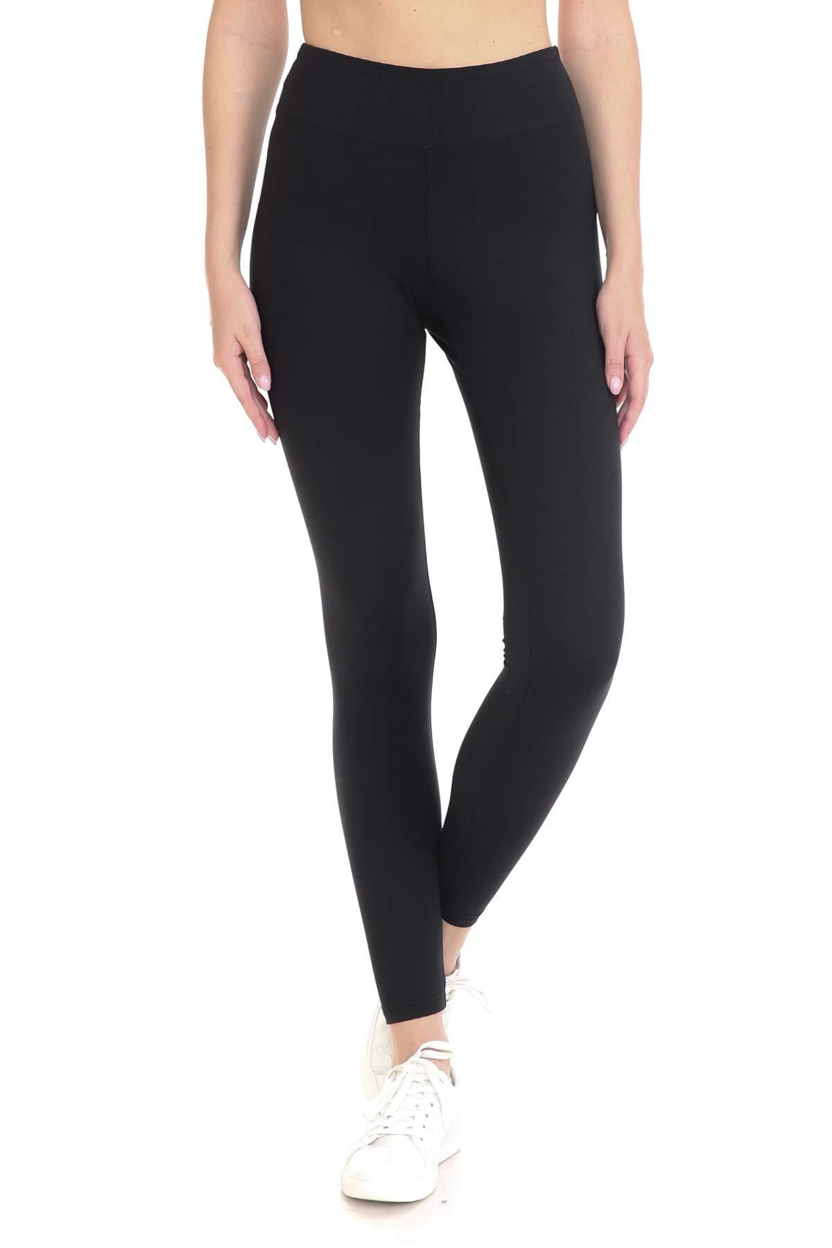 bangyoudaoo Leggings Depot Yoga Waist REG/Plus Women's Buttery Soft Fashion  Leggings