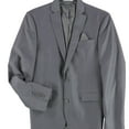 thumbnail image 1 of bar III Mens Active Stretch Two Button Blazer Jacket, Grey, 34 Short, 1 of 2