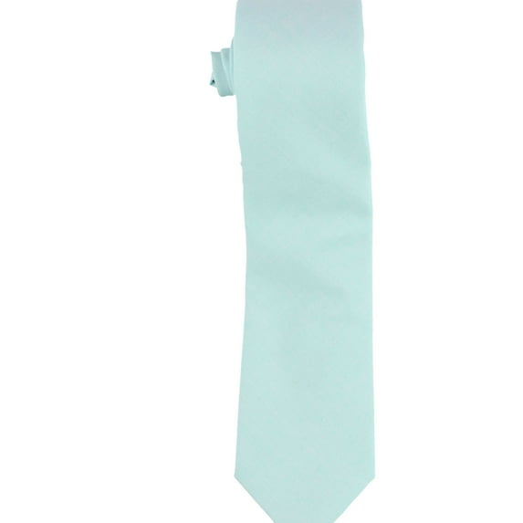 bar III Mens Beach Solid Self-tied Necktie, Green, One Size