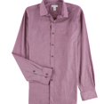 thumbnail image 1 of bar III Mens Dobby Dot Button Down Dress Shirt, Pink, 16"-16.5" Neck 34"-35" Sleeve, 1 of 2