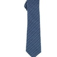 thumbnail image 1 of bar III Mens Dot Check Self-tied Necktie, Blue, One Size, 1 of 1
