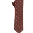 thumbnail image 1 of bar III Mens Dot Self-tied Necktie, Orange, One Size, 1 of 2