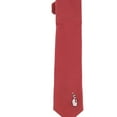 thumbnail image 1 of bar III Mens Embroide  red Self-tied Necktie, Red, One Size, 1 of 2