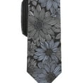 thumbnail image 1 of bar III Mens Floral Self-tied Necktie, Black, One Size, 1 of 1