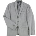thumbnail image 1 of bar III Mens Heathered Two Button Blazer Jacket, Grey, 38 Regular, 1 of 2