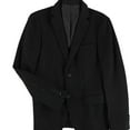 thumbnail image 1 of bar III Mens Slim-Fit Black Stripe Two Button Blazer Jacket, Black, 38 Long, 1 of 2