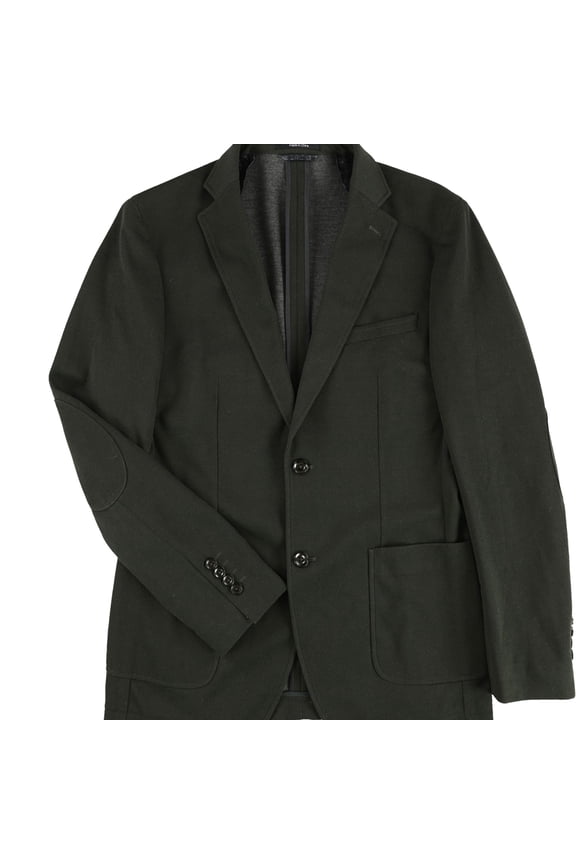 Mens Slim-Fit Knit Sport Coat, Green, 40 Regular