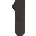 thumbnail image 1 of bar III Mens Slim Self-tied Necktie, Brown, One Size, 1 of 2