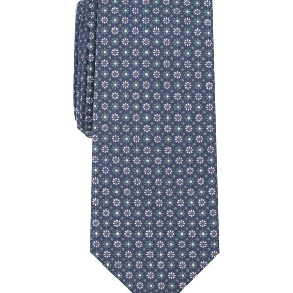 bar III Mens Spring Self-tied Necktie, Blue, One Size