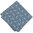 thumbnail image 1 of bar III Mens Watercolor Floral Pocket Square, Blue, One Size, 1 of 1
