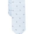 thumbnail image 1 of bar III Mens Watermelon Gingham Self-tied Necktie, Blue, One Size, 1 of 1