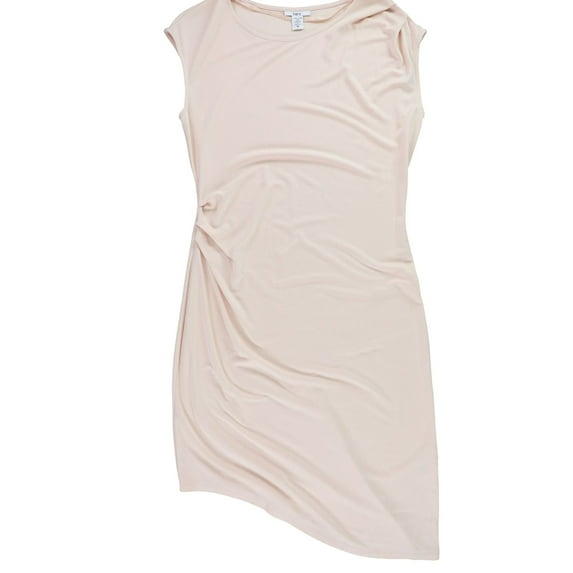 bar III Womens Asymmetrical Bodycon Dress, Pink, Medium