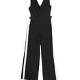 thumbnail image 1 of bar III Womens Barcelona Jumpsuit, Black, 10, 1 of 2