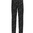 thumbnail image 1 of bar III Womens Camouflage Casual Leggings, Black, X-Small, 1 of 2