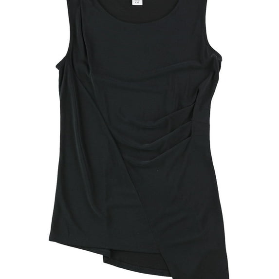 bar III Womens Envelope Tank Top, Black, XX-Large