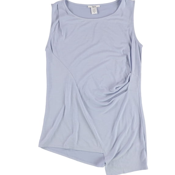 bar III Womens Envelope Tank Top, Blue, Medium