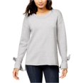thumbnail image 1 of bar III Womens High-Low Pullover Sweater, Grey, Medium, 1 of 2