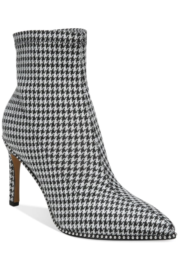 Women's Melanay Booties Houndstooth Size 8.5M
