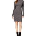 thumbnail image 1 of bar III Womens Metallic Sweater Dress, Metallic, X-Large, 1 of 3